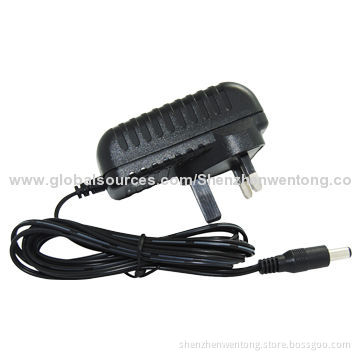 18W BS Plug Switching Power Supplies for Audio/Video Player